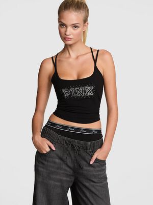 All-Day Cotton&trade; Strappy Tank Top