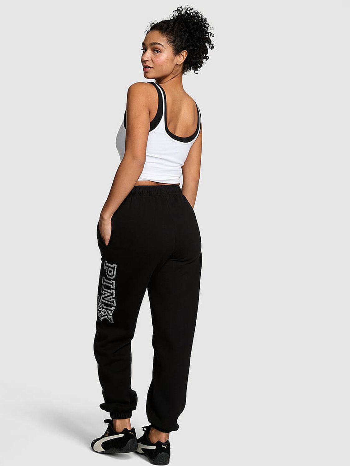 pink Pink Campus Fleece&trade; Sweatpants 2 of 4 