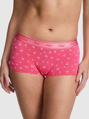 Logo Cotton Boyshort Panty