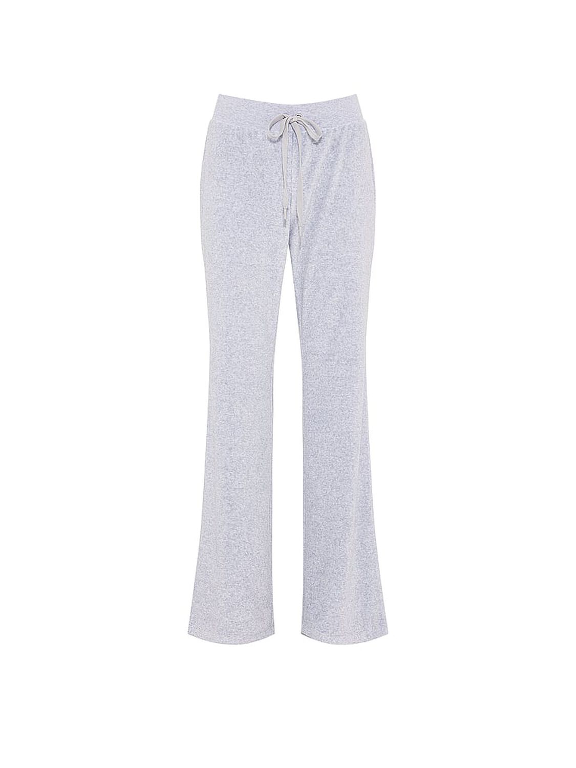vs Pink Vintage Velour Flare Pants Medium Heather Grey 3 of 4 