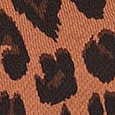 Campus Fleece&trade; Rib Off-The-Shoulder Sweatshirt, Leopard, swatch