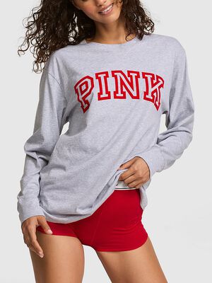 Campus Cotton&trade; Long-Sleeve Tee
