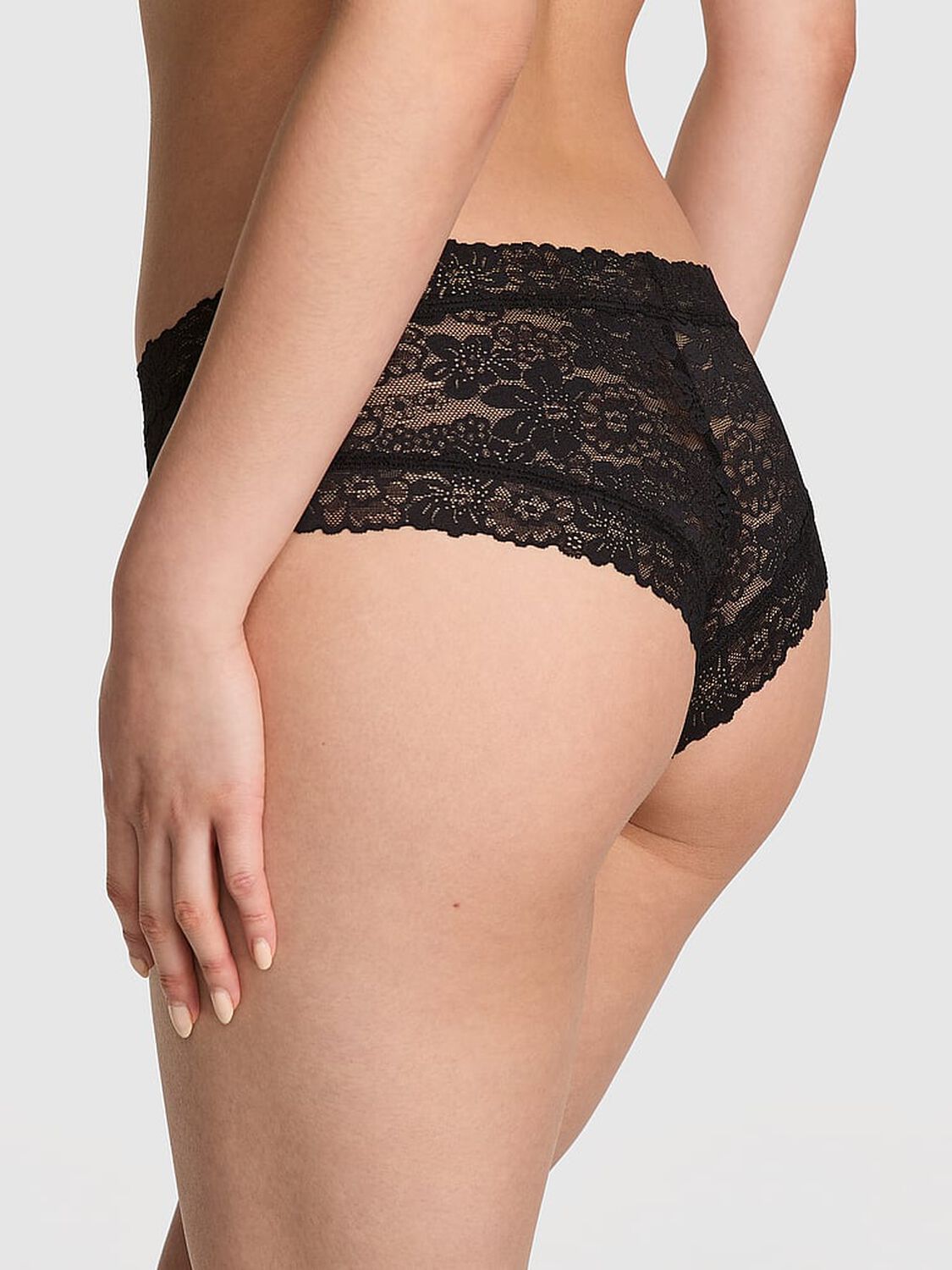 pink Pink Wink Cheeky Panty Pure Black 2 of 3 