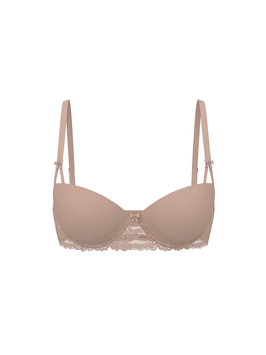 pink Pink Wink Wink Lightly Lined Balconette Bra Macaron 3 of 3 
