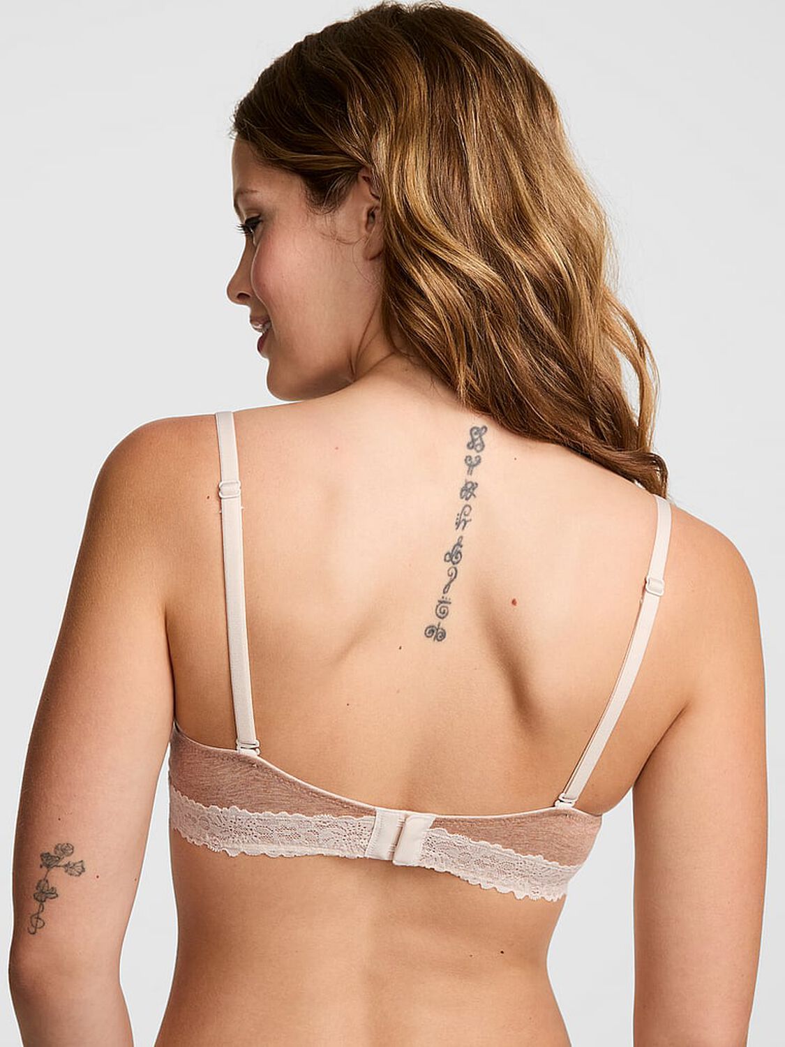 pink Pink Wear Everywhere Wear Everywhere Lightly Lined Full Coverage T-Shirt Bra Heather Praline 2 of 3 