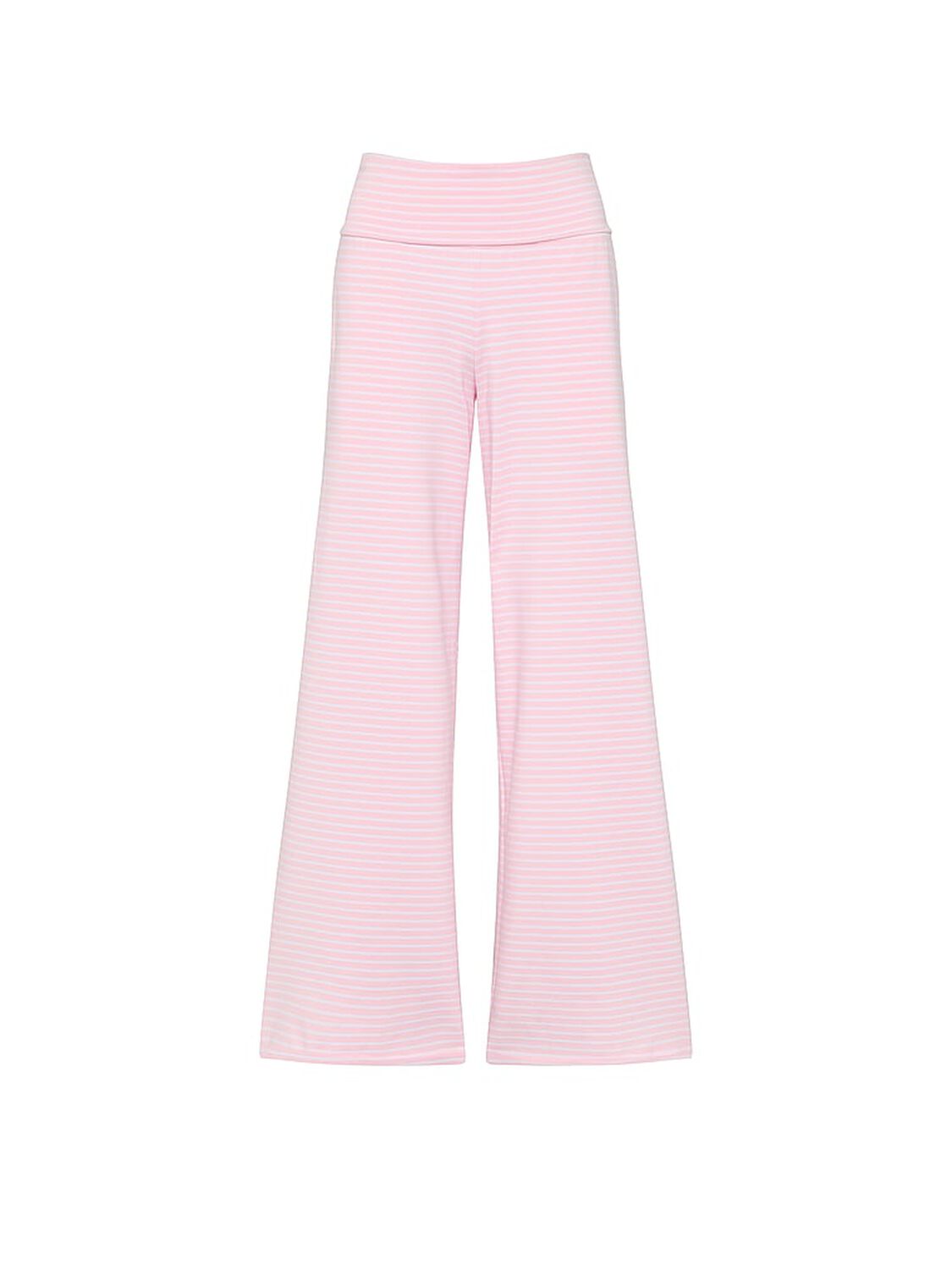 pink Pink All-Day Cotton&trade; Foldover Wide-Leg Pants 3 of 4 