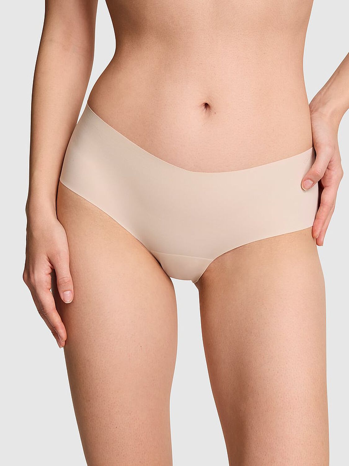 pink Pink No-Show Cheeky Panty Marzipan 1 of 3 
