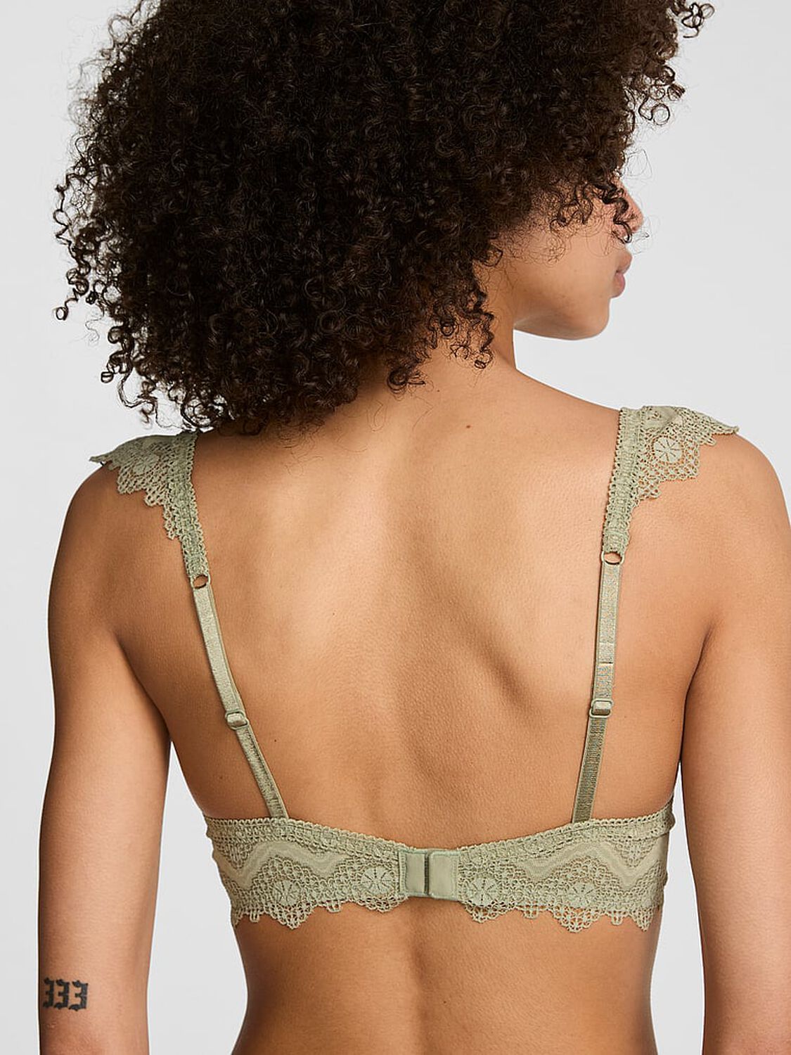 vs Pink Wink PINK Wink&trade; Push-Up Balconette Bra Slate Green 2 of 3 
