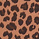 24/7 Lounge Modal Oﬀ-The-Shoulder Top, Carmel Leopard, swatch