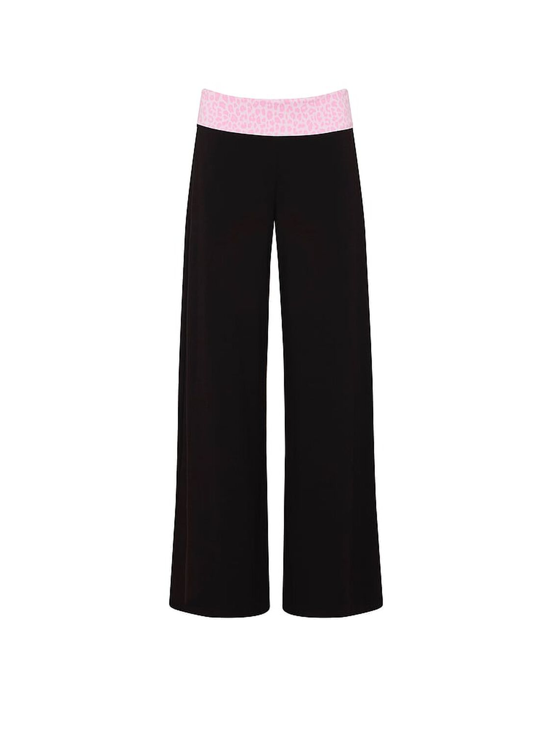 pink Pink All-Day Cotton&trade; Foldover Wide-Leg Pants 3 of 3 