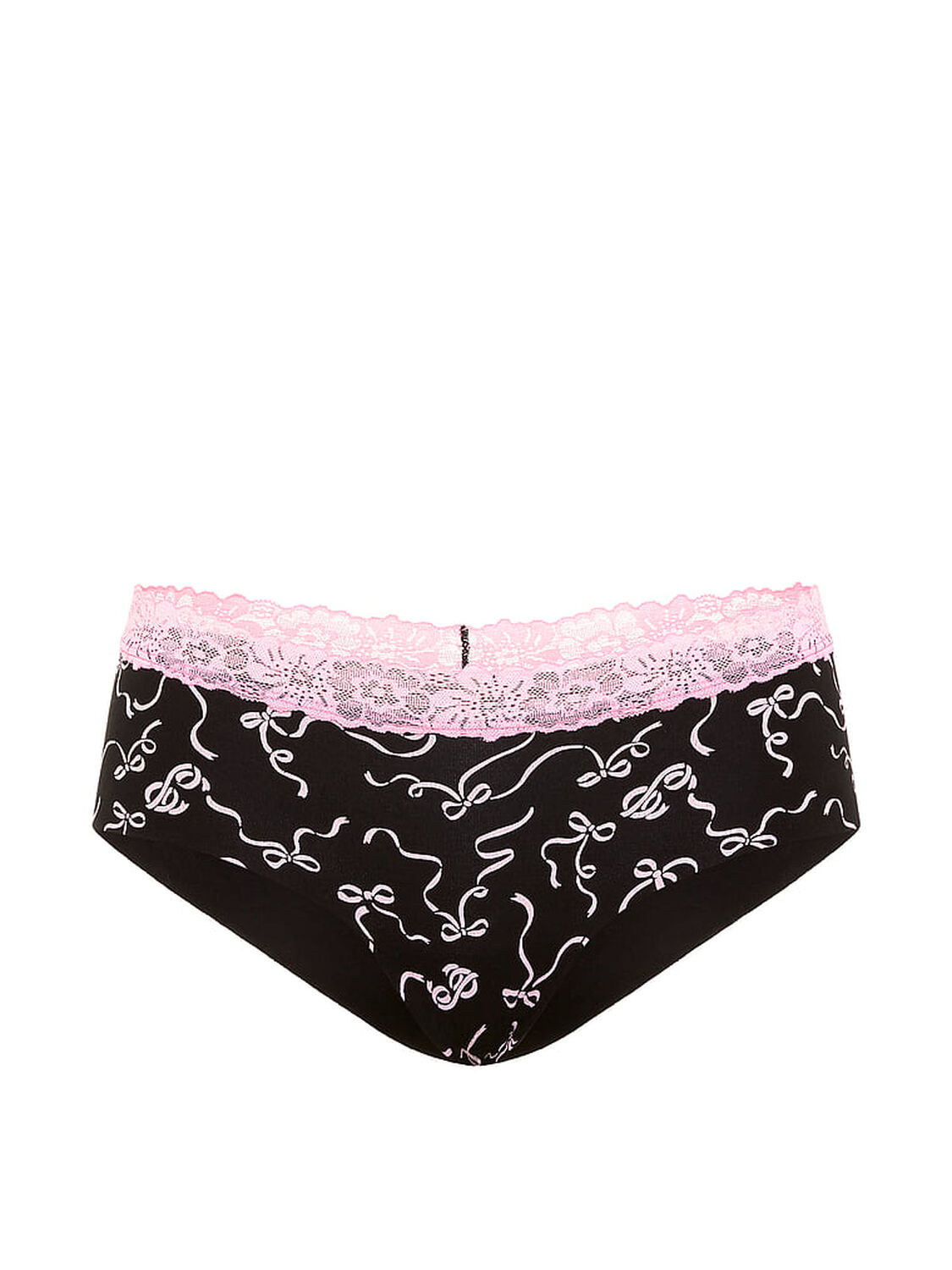 pink Pink No-Show Cotton Cheeky Panty 3 of 3 