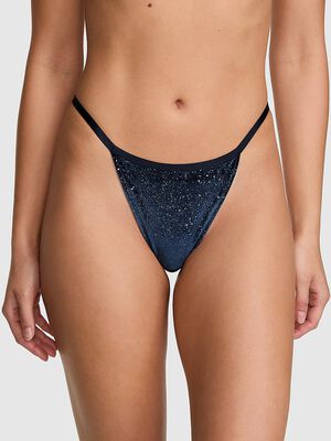 Plush Touch High-Leg Thong Panty