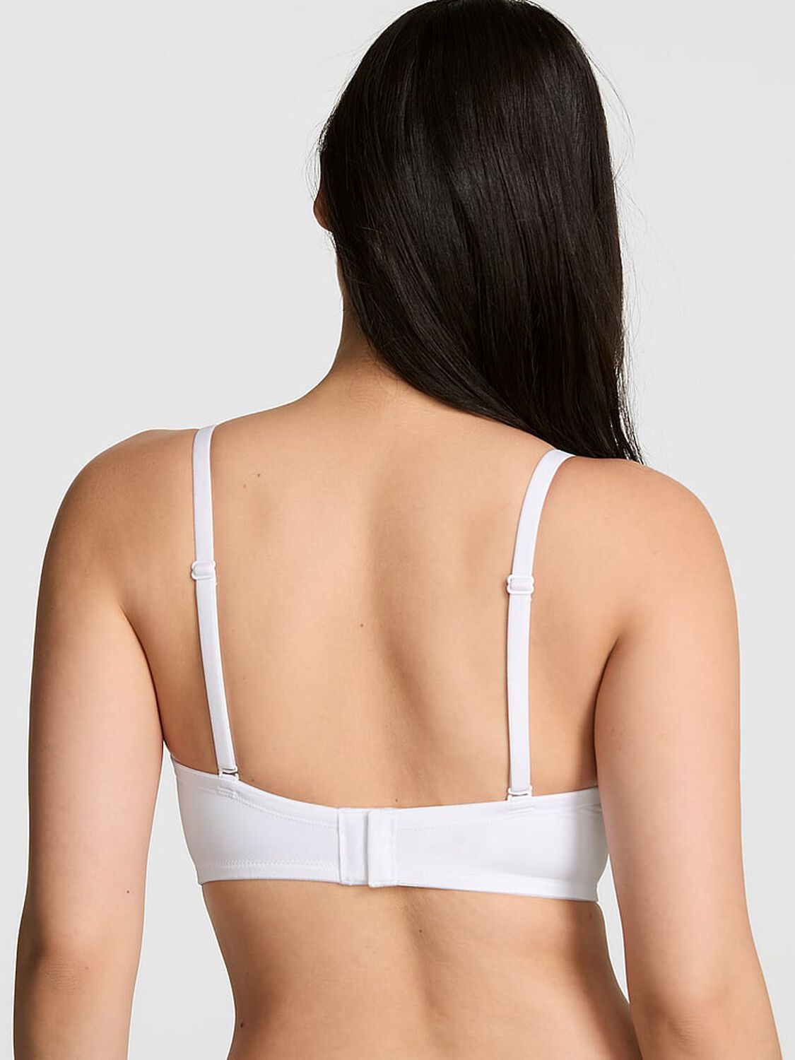 pink Pink Wear Everywhere Wear Everywhere&trade; Push-Up Strapless Bra White 2 of 2 