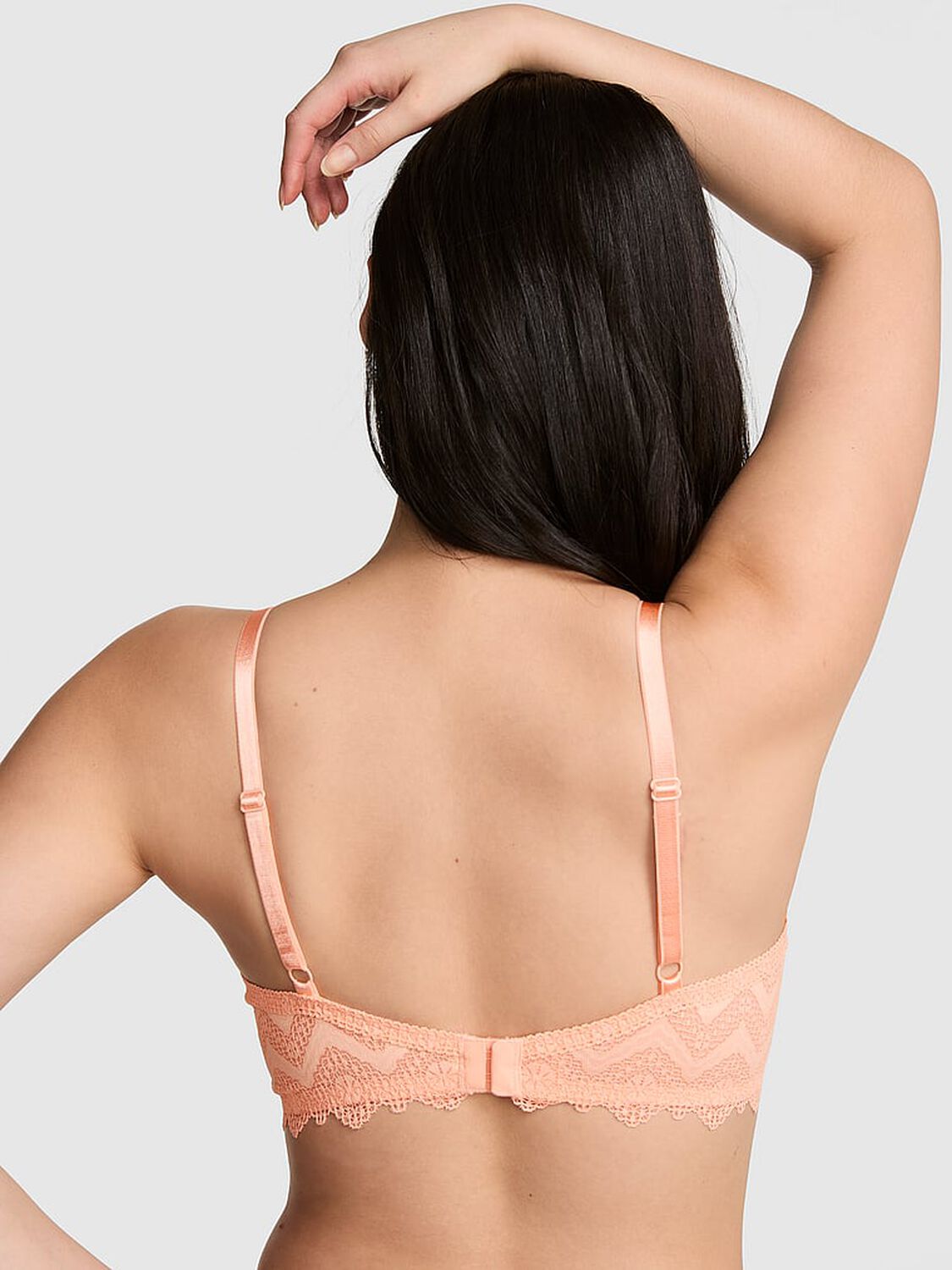 vs Pink Wink PINK Wink&trade; Lightly Lined Balconette Bra Peach Tree 2 of 2 
