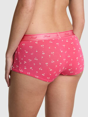 Logo Cotton Boyshort Panty