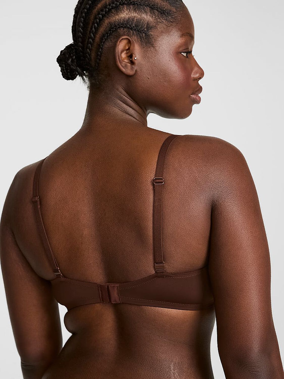 vs Pink Wear Everywhere Wear Everywhere&trade; Push-Up Bra Ganache 2 of 2 