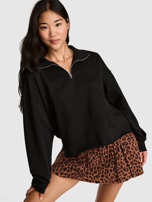 Campus Fleece&trade; Quarter-Zip Straight-Cut Sweatshirt