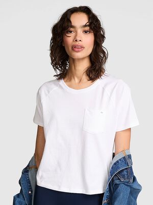 Cotton Raglan Sleep Tee