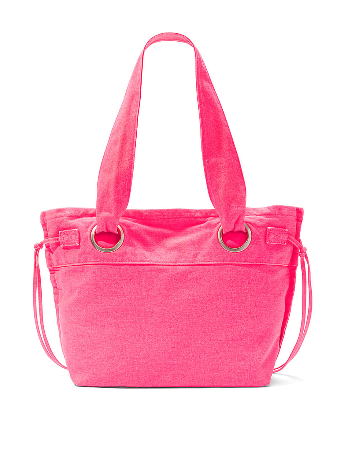 vs Pink Canvas Flat-Bottom Tote Bag 2 of 3 