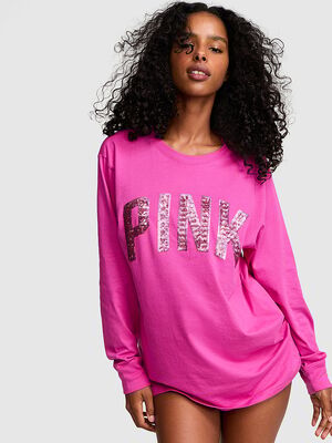 Campus Cotton&trade; Long-Sleeve Tee