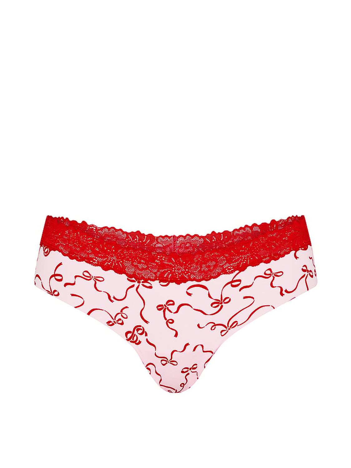 pink Pink No-Show Cotton Thong Panty 3 of 4 