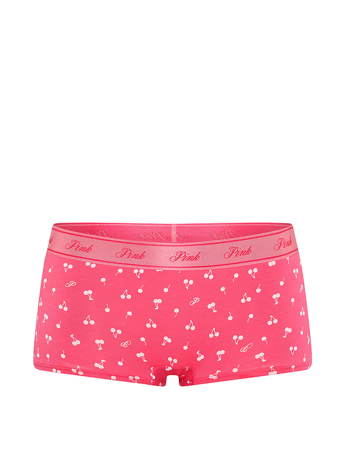 pink Pink Logo Cotton Boyshort Panty Love Me Pink Cherry 3 of 3 