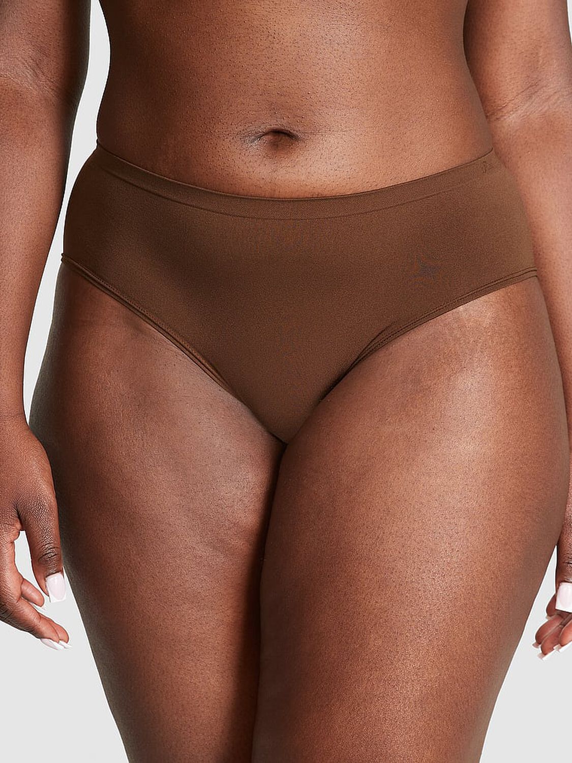 pink Pink Seamless Hiphugger Panty Ganache 1 of 3 