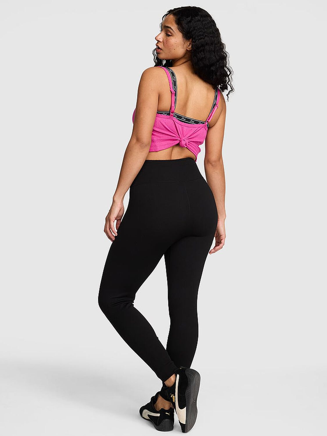 vs Pink AnyWear Leggings Black 2 of 2 