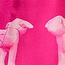 Silky Sleep Boxy Pajama Shorts, Pink Berry 3D Dogs, swatch