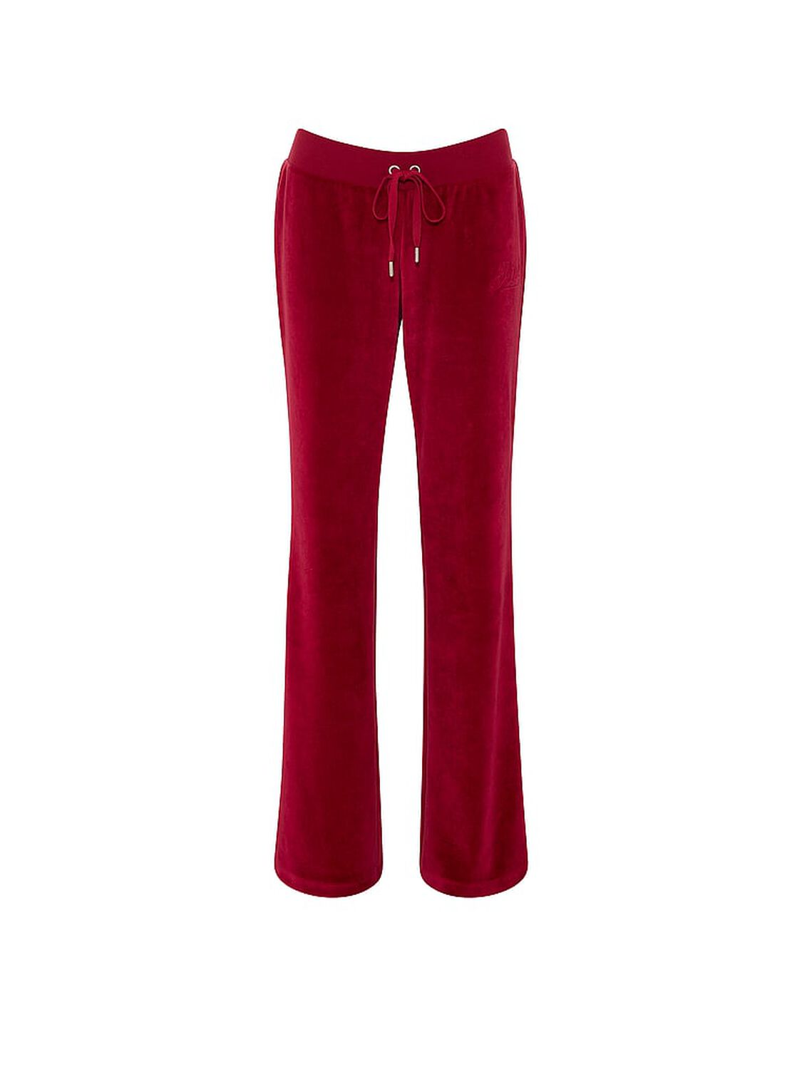 vs Pink Vintage Velour Flare Pants Red Lacquer 3 of 4 