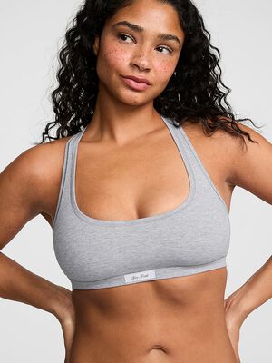 Cotton Dorm Unlined Racerback Bralette