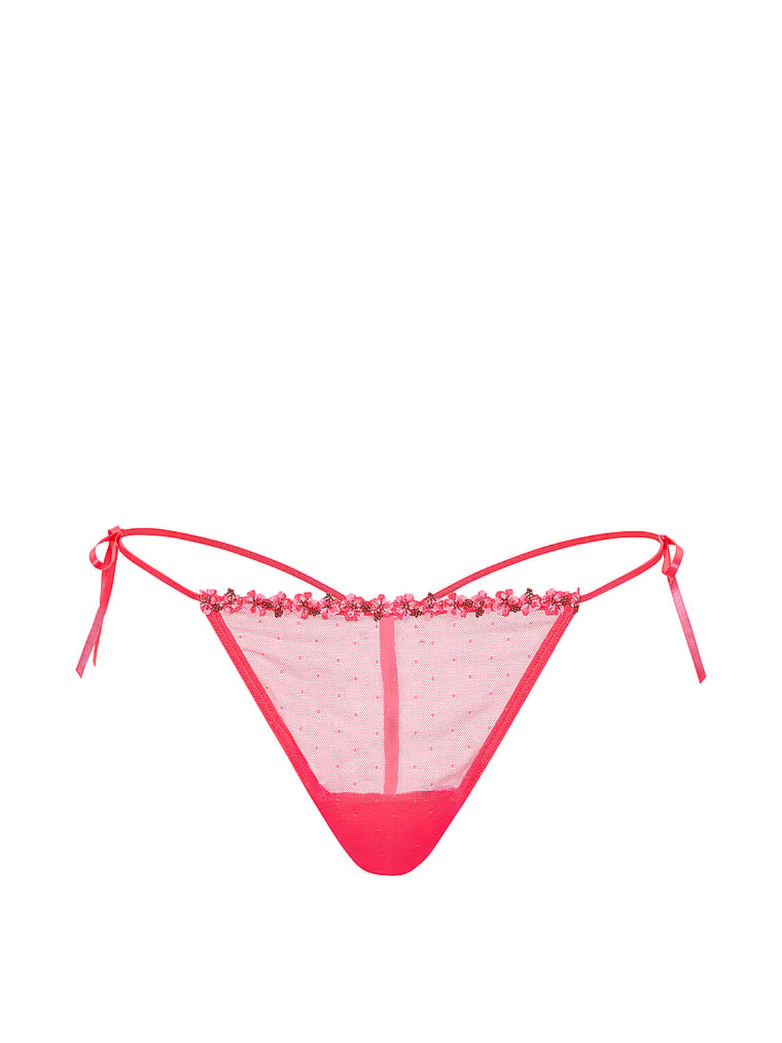 vs Pink PINK Wink&trade; V-String Panty Candy Pink/Brown 3 of 3 