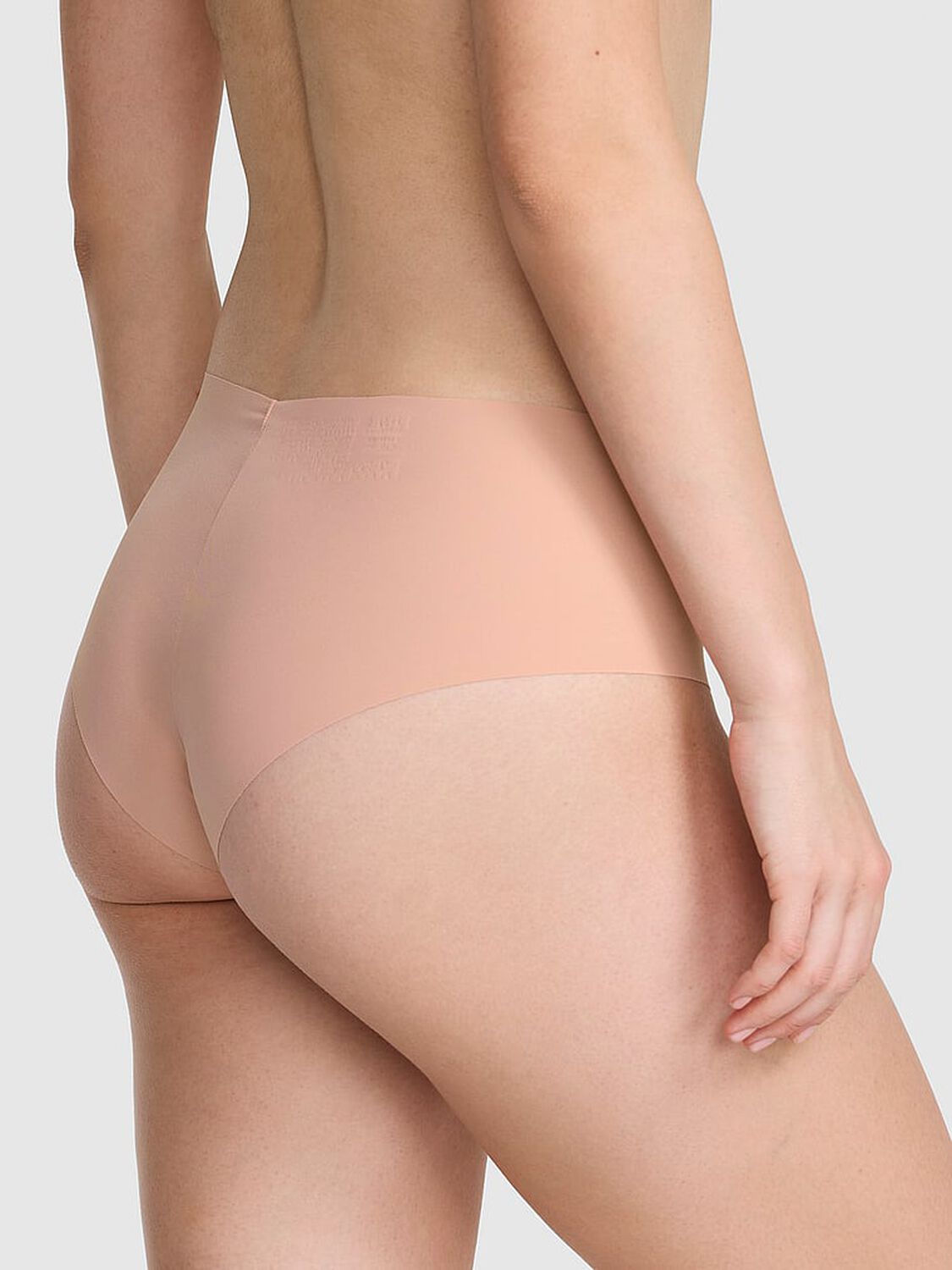 pink Pink No-Show Cheeky Panty Macaron 2 of 3 