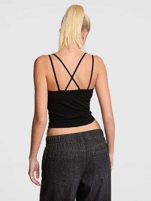 All-Day Cotton&trade; Strappy Tank Top
