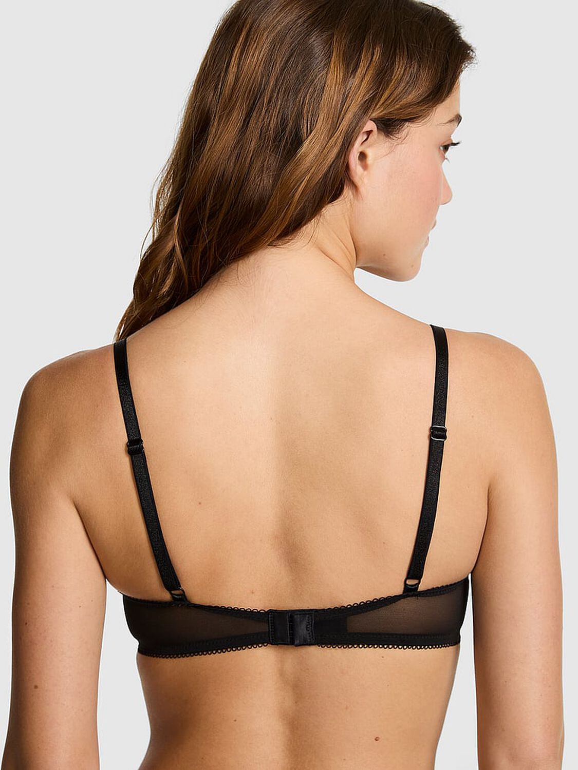 pink Pink Wink Wink Lightly Lined Plunge Bra 2 of 3 