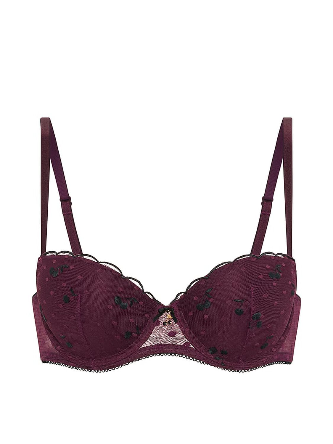 vs Pink PINK Wink&trade; Push-Up Balconette Bra Wild Rose 3 of 3 