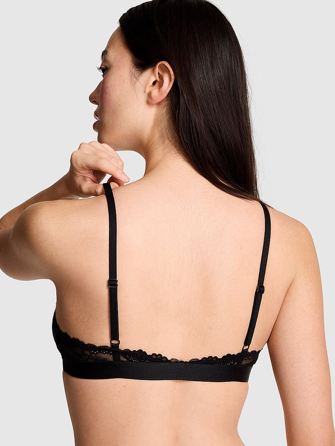 pink Pink Wink PINK Wink&trade; Unlined Triangle Bralette 2 of 3 