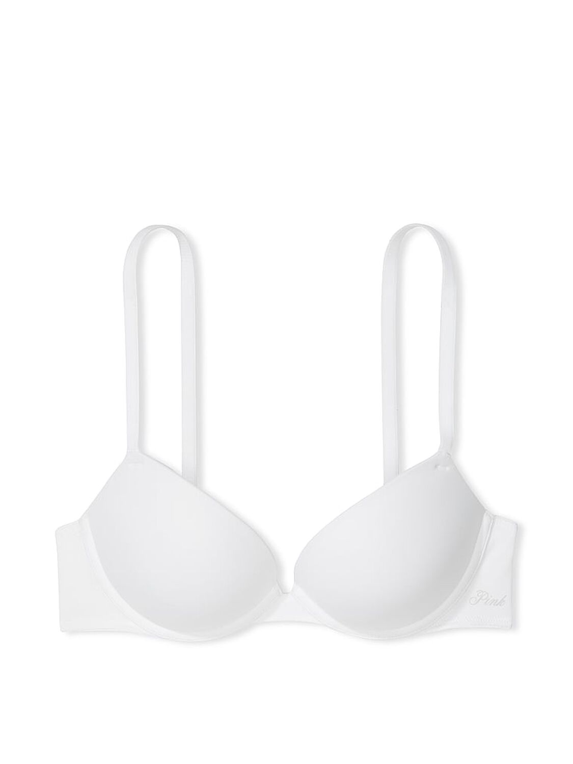 pink Pink Wear Everywhere Wear Everywhere Super Push-Up Bra White 3 of 3 