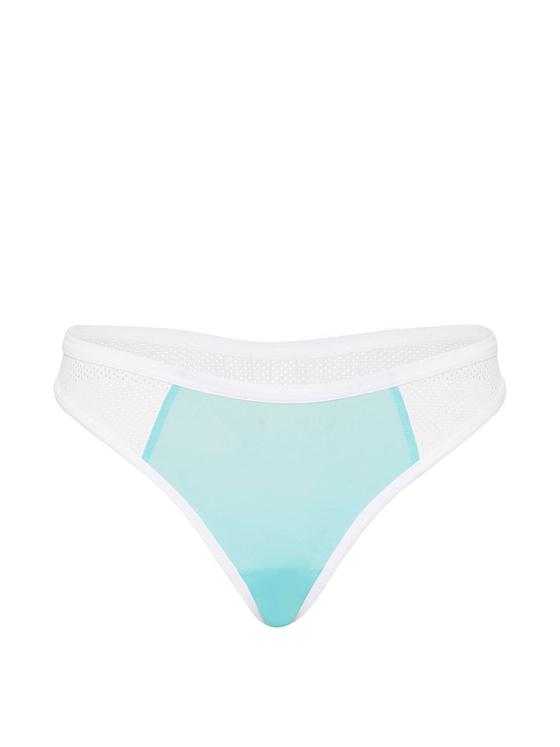 vs Pink Cotton Thong Panty Stream With White Trim 3 of 3 