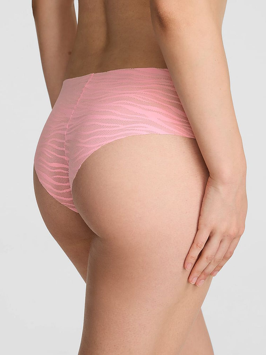 pink Pink No-Show Cheeky Panty Boardwalk Pink 2 of 2 