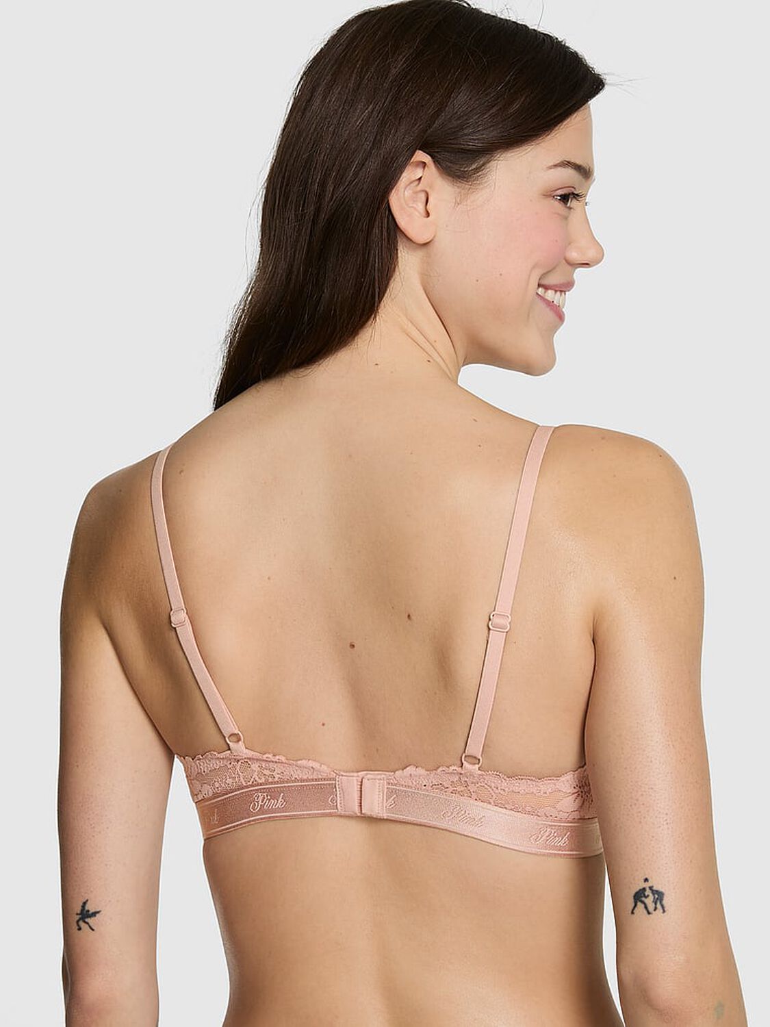 pink Pink Wink Wink Lightly Lined Balconette Bra Macaron 2 of 3 