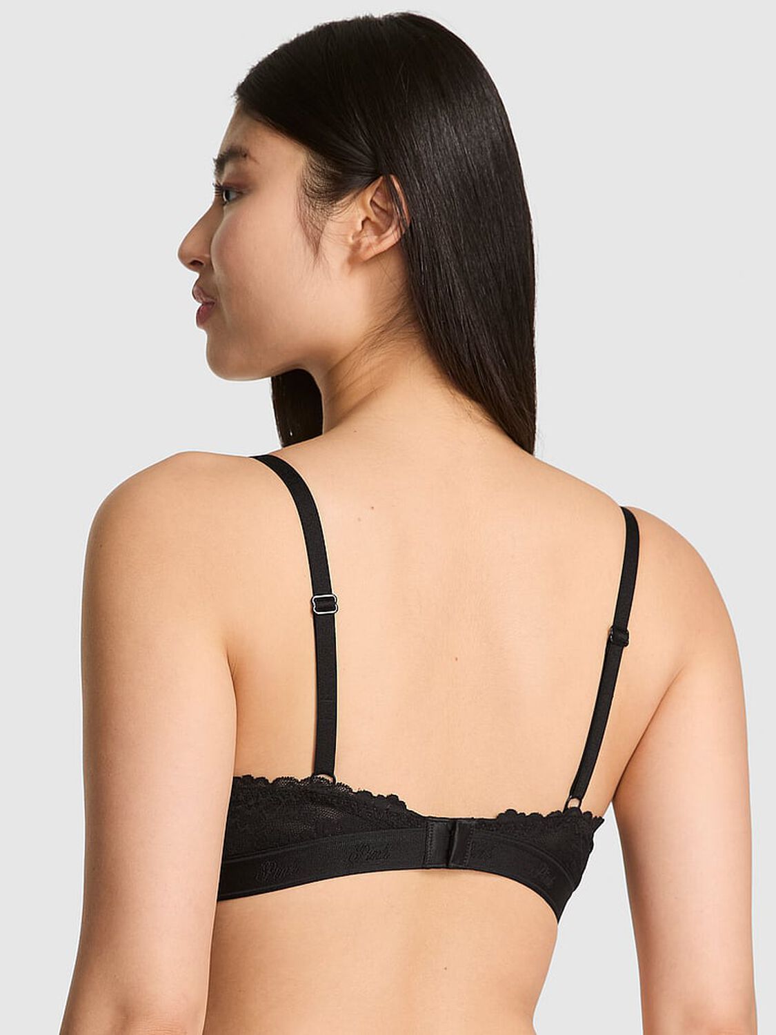 pink Pink Wink Wink Push-Up Balconette Bra Black 2 of 4 