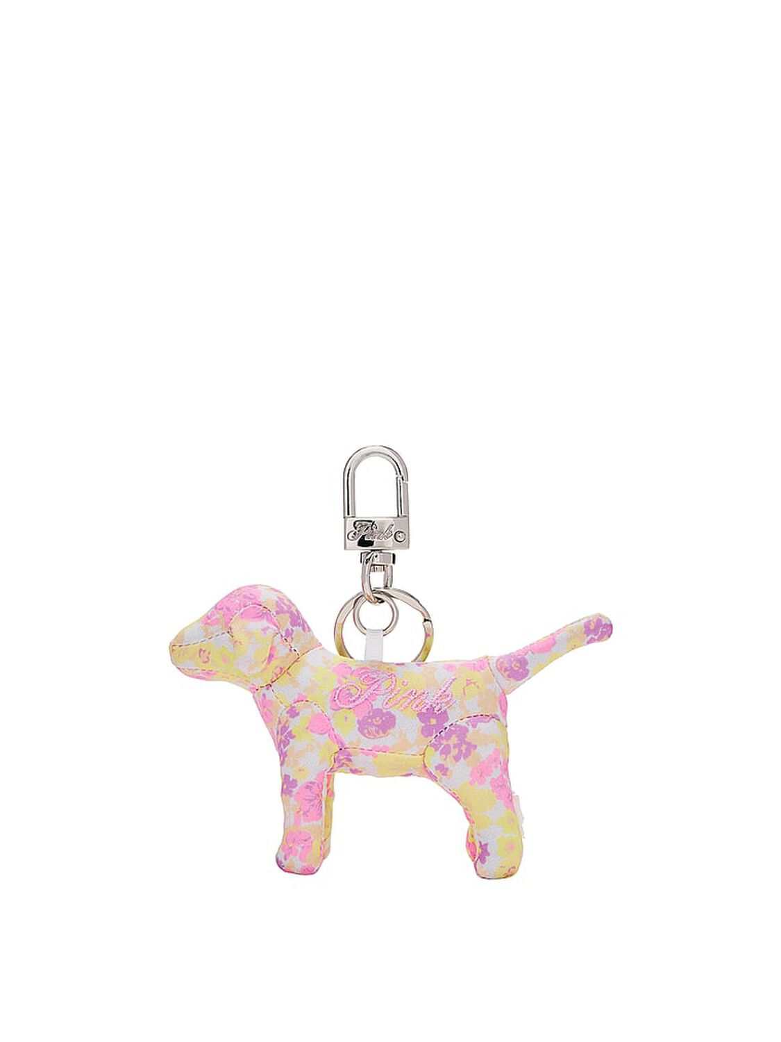 pink Pink Micro Dog Keychain Charm 1 of 2 