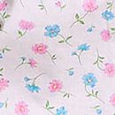 Cotton Boxy Pajama Shorts, White Floral Print, swatch