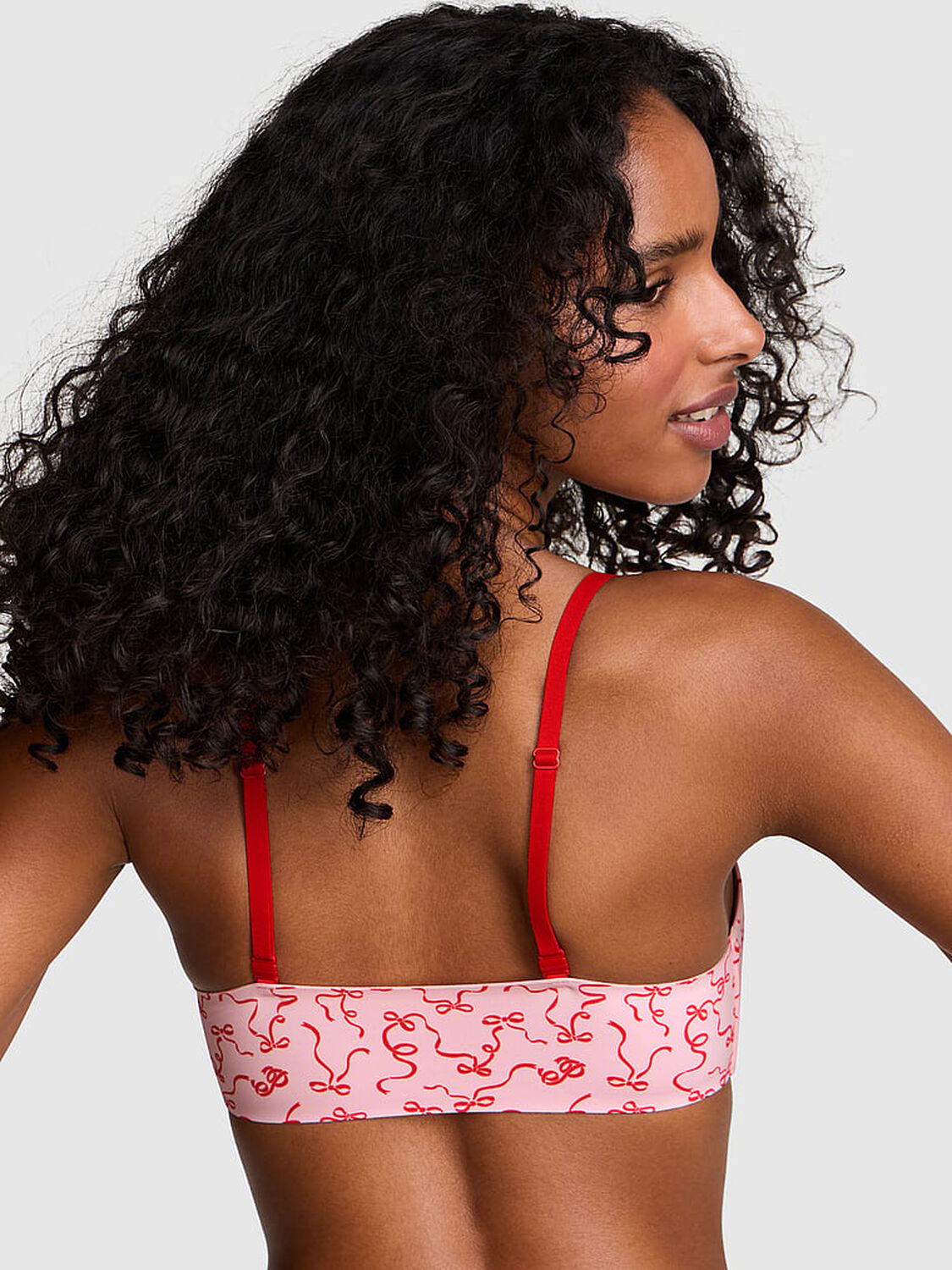 pink Pink Marshmallow Lightly Lined Wireless Comfy Bra 2 of 3 