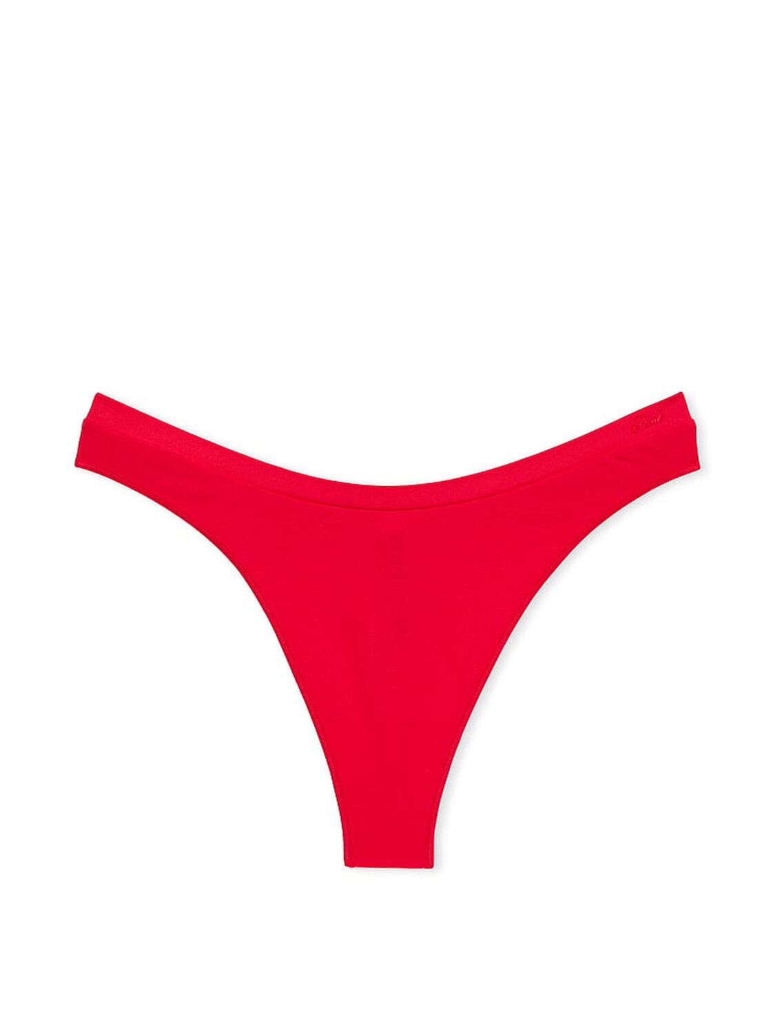 pink Pink Seamless High-Leg Thong Panty Red Pepper 3 of 3 