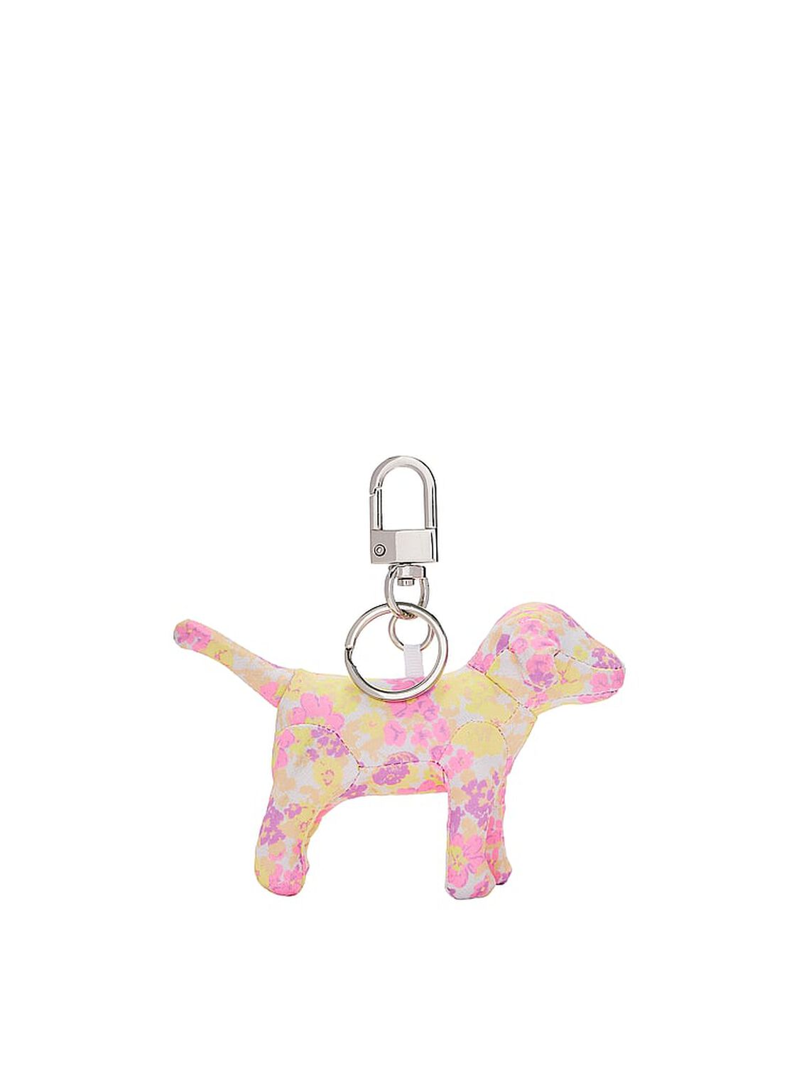 pink Pink Micro Dog Keychain Charm 2 of 2 
