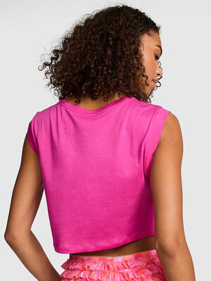 Light as Air Jersey Cropped Tank Top