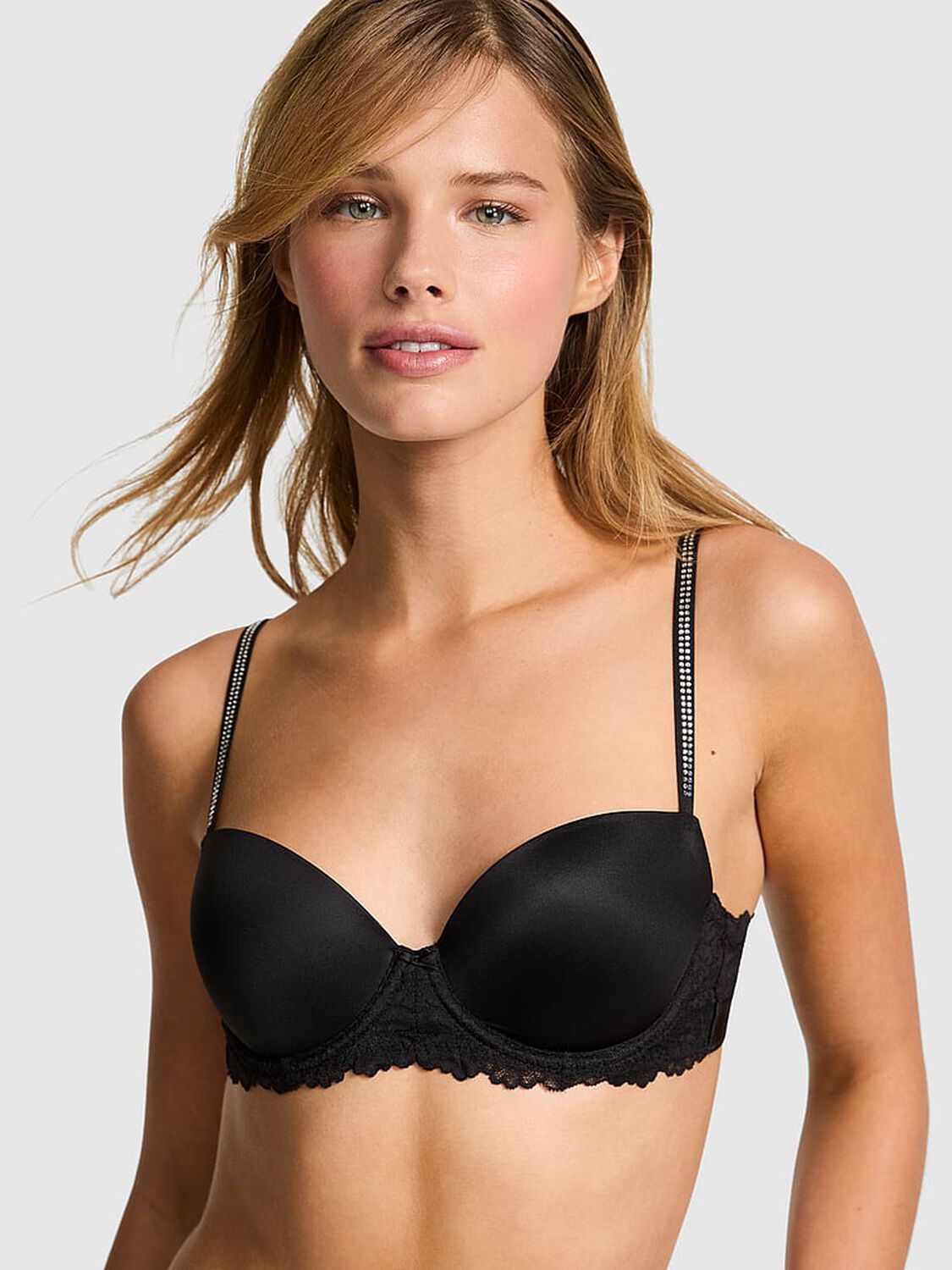 pink Pink Wink PINK Wink&trade; Push-Up Balconette Bra 1 of 3 
