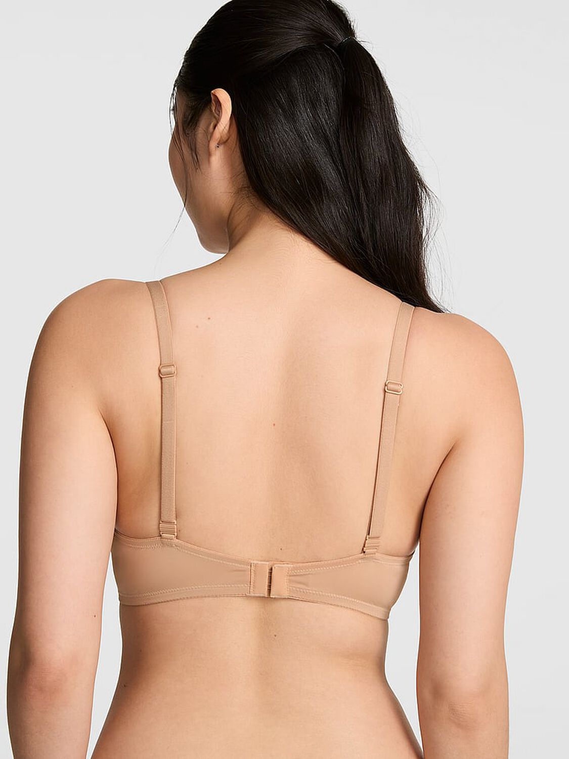 vs Pink Wear Everywhere Wear Everywhere&trade; Lightly Lined Full Coverage T-Shirt Bra Praline 2 of 2 